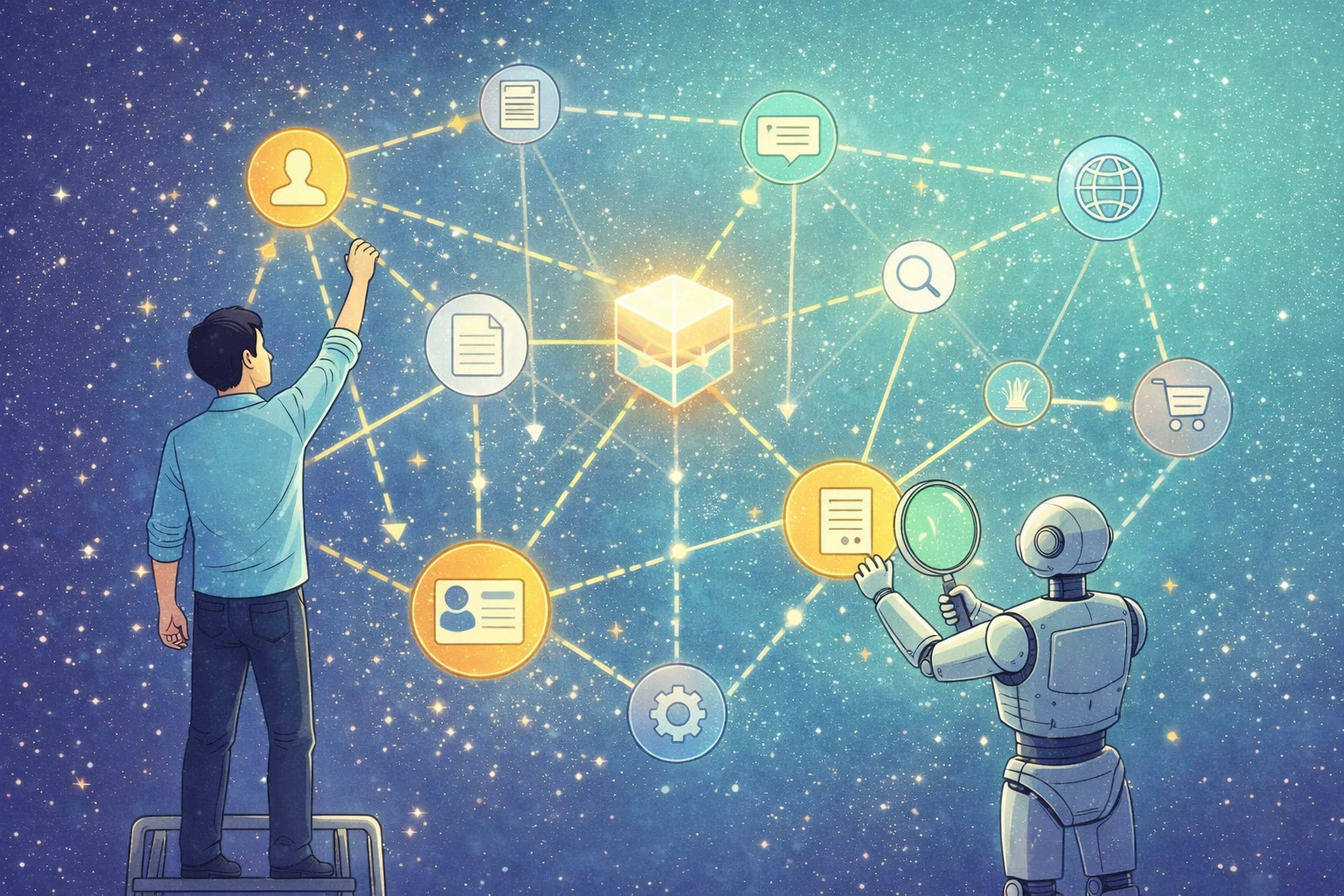 imagen hero para Share of Voice en IAs: cómo saber si tu marca existe en ChatGPT, Gemini, Perplexity y Claude
